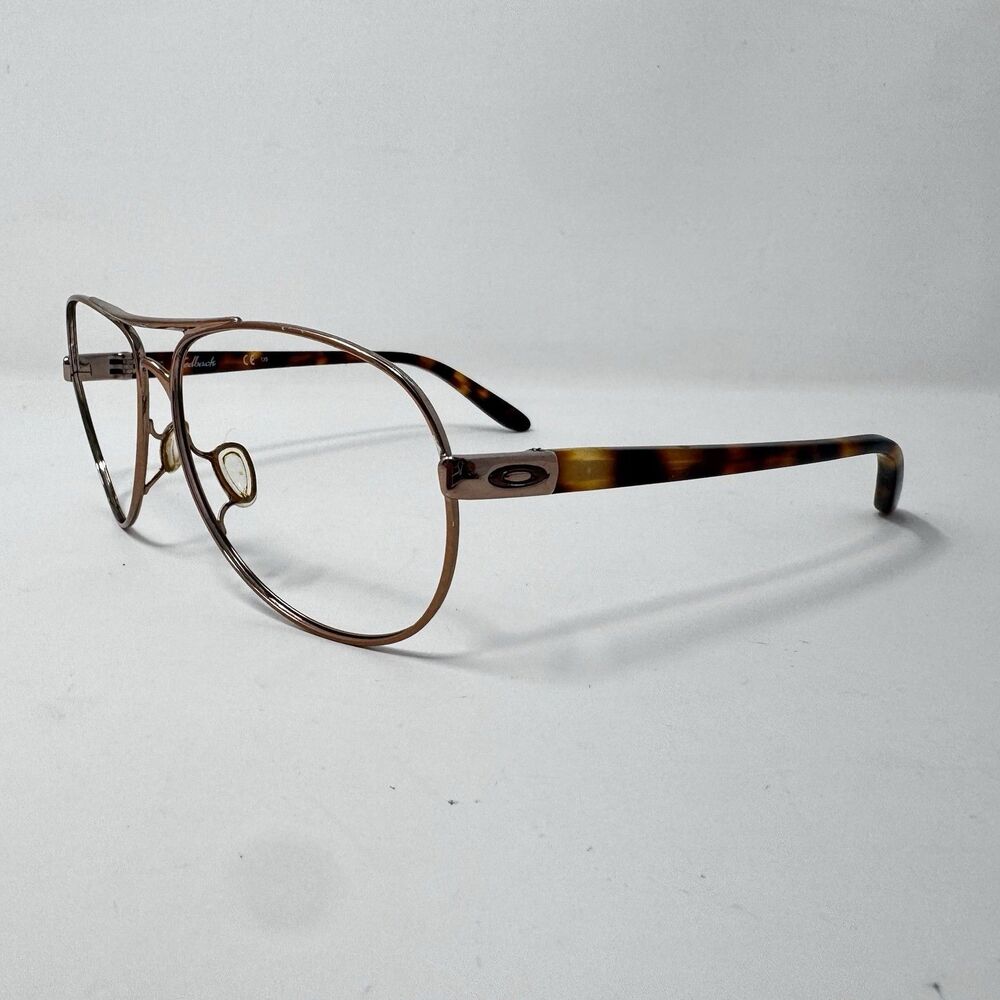 Oakley Feedback OO4079-01 Rose Gold Tortoise Sunglass Frames 59-13-135 - Picture 2 of 13